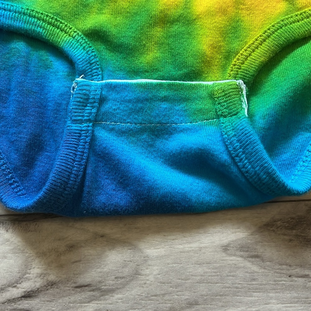 12Month Tie Dye Onesie-NWOT - Picture 3 of 5